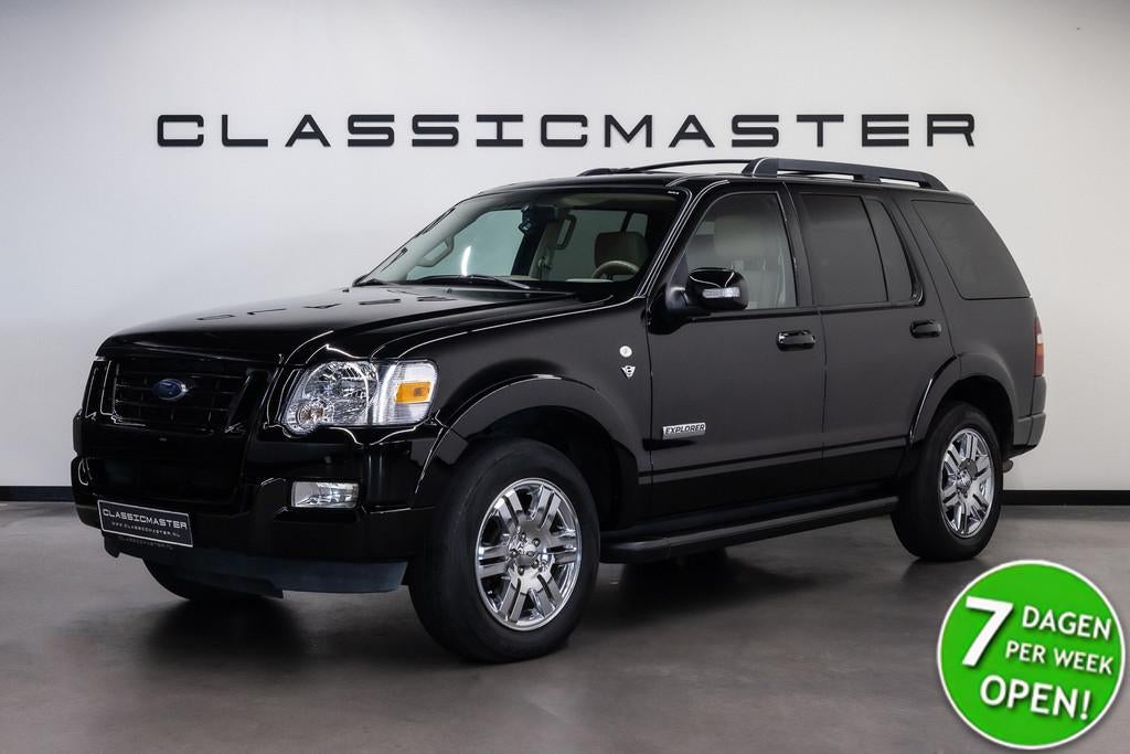 Ford Explorer V8 Eddie Bauer Btw auto, Fiscale waarde € 6., Automaat, Gebruikt, Explorer, Zwart
