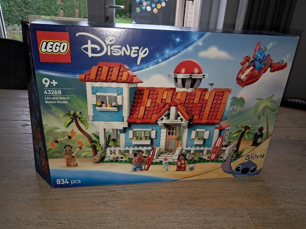 Lego disney stitch strandhuis 43268, Lego, Ophalen of Verzenden, Zo goed als nieuw, Disney