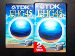 3 nieuwe TDK E-HG45 VHSC-bandjes voor videocamera, Ophalen of Verzenden