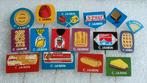 16 Vintage C. Jamin Reclame Speldjes - Snoepgoed en Koekjes, Ophalen of Verzenden, Gebruikt, Merk, Speldje of Pin