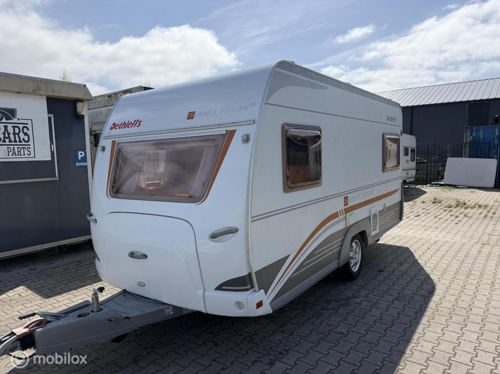 Dethleffs Summer edition 460 + volauto mover + tent, Rondzit, Bedrijf, 750 - 1000 kg, Schokbreker