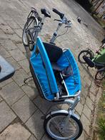 Bakfiets gazelle, Ophalen, Gebruikt, Opvouwbaar, 2 kinderen