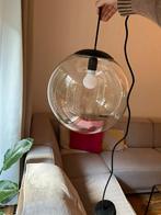 Grote Glazen Bol Lamp merk Qazqa, Ophalen, Zo goed als nieuw, Glas, Minder dan 50 cm
