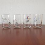 4 Kinderglaasjes klein (8,5 cm hoog) (Serie 8b), Ophalen, Glas of Glazen, Overige stijlen, Glas