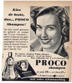 Kies de beste, dus PROCO SHAMPOO ! 1952, Verzenden, Zo goed als nieuw, Overige typen