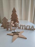 Houten Kerstdecoratie, Ophalen of Verzenden, Zo goed als nieuw