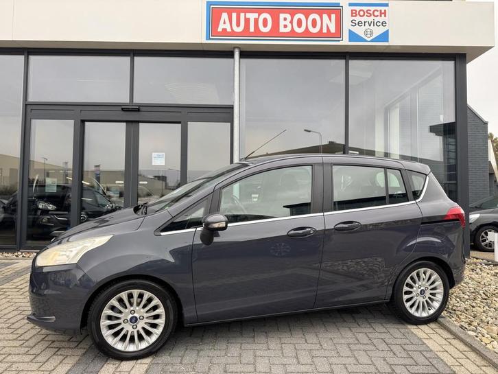 Ford B-Max 1.0 125PK TITANIUM : D-RIEM VERV/NAVI/ CLIMA/P-CA, Auto's, Ford, Bedrijf, Te koop, B-Max, ABS, Achteruitrijcamera, Airbags