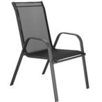 Tuinstoel | Tuinstoelen | Tuinstoel Buiten | Staal &amp; Tex, Ophalen, Zo goed als nieuw