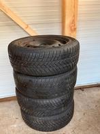 4 Prima winterbanden + stalen velgen (17 inch), Ophalen, Gebruikt, Banden en Velgen, 17 inch