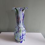 Lucky vintage seventies Tutti Frutti Murano stijl vaas, Ophalen of Verzenden