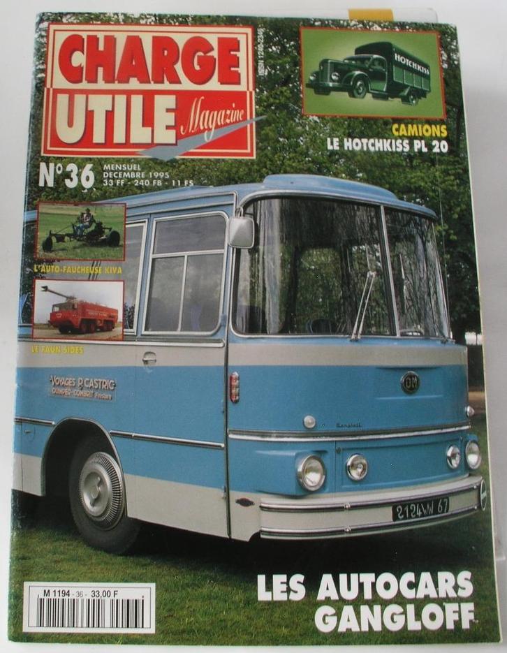 Charge Utile magazine nº 36 december 1995, Boeken, Tijdschriften en Kranten, Zo goed als nieuw, Overige typen, Ophalen of Verzenden