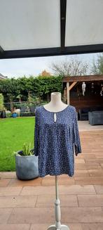 Blouse merk up2fashion maat 48/50 met driekwart mouwen blau, Up2Fashion, Blauw, Blouse of Tuniek, Nieuw