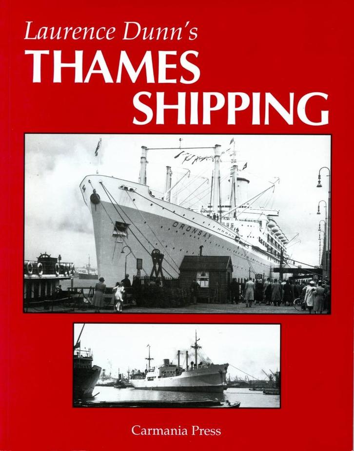 Thames Shipping. Laurence Dunn's, Verzamelen, Scheepvaart, Zo goed als nieuw, Boek of Tijdschrift, Motorboot, Ophalen of Verzenden