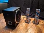 Hercules computer speakers /woofer set, Ophalen, Zo goed als nieuw