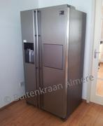 Buitenkraan Almere - aansluiten van uw Amerikaanse koelkast, 200 liter of meer, Verzenden, 60 cm of meer, Met aparte vriezer