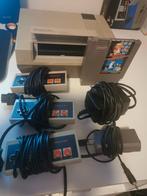 Nintendo nes met alle kabels, 3 controllers en game, Spelcomputers en Games, Spelcomputers | Nintendo NES, Ophalen of Verzenden