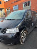 Volkswagen multivan 2006 Zwart, Auto's, Automaat, Euro 5, 2317 kg, Zwart