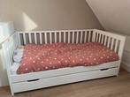 Peuterbed met lade incl matras, dekbed, kussen en beddengoed, Ophalen, 70 tot 85 cm, 140 tot 160 cm, Zo goed als nieuw