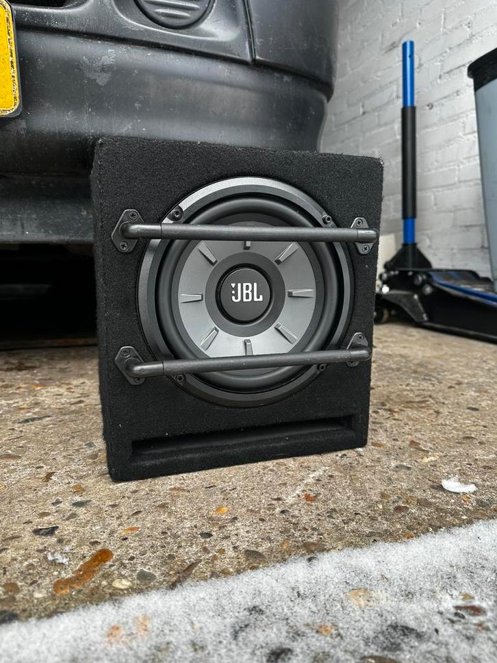 JBL Stage 800BA 8 inch actieve subwoofer, Auto diversen, Autospeakers, Zo goed als nieuw, Ophalen of Verzenden