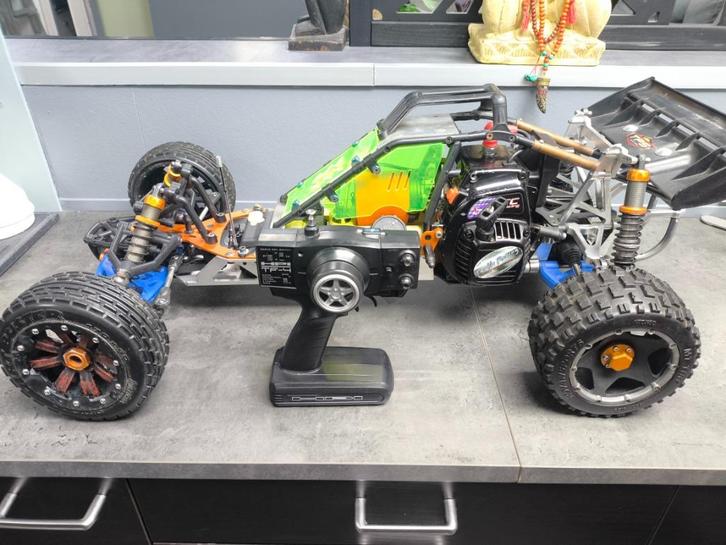HPI BAJA, Hobby en Vrije tijd, Modelbouw | Radiografisch | Auto's, Gebruikt, Auto offroad, Benzine, Overige schalen, RTR (Ready to Run)