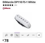 Gezocht: DiMarzio DP110 FS-1 Single Coil Element, Ophalen, Gebruikt, Elektrische gitaar