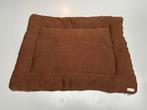 Meyco boxkleed bruin knots zo goed als nieuw, Ophalen of Verzenden, Zo goed als nieuw, Boxkleed