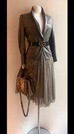 Sylvie Schimmel 36/38 lams leren blazer jasje, Kleding | Dames, Verzenden, Zo goed als nieuw, Maat 38/40 (M)