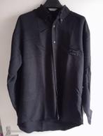 Zwart overhemd | Louis Estere | Maat S, Kleding | Heren, Ophalen of Verzenden, Zo goed als nieuw, Zwart, Halswijdte 38 (S) of kleiner