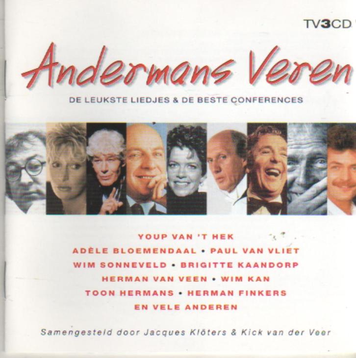 CD Cabaret: Andermans Veren, Cd's en Dvd's, Cd's | Humor en Cabaret, Zo goed als nieuw, Ophalen of Verzenden