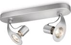 Philips myLiving Spotlight-2 spots-aluminium NIEUW in doos, Ophalen of Verzenden, Nieuw, Metaal of Aluminium