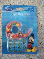 Mickey Mouse plakband houder en 5 plakbandrolletjes, Nieuw, Ophalen of Verzenden, Knutselen