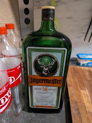 Grote 3 Liter Fles Jägermeister / Jagermeister beschikbaar voor biedingen
