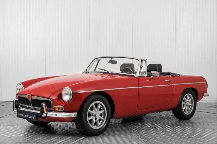 MG B MGB 1.8 Roadster (bj 1973), Auto's, MG, Bedrijf, Te koop, B, Lederen bekleding, Open dak, Benzine, Cabriolet, Handgeschakeld