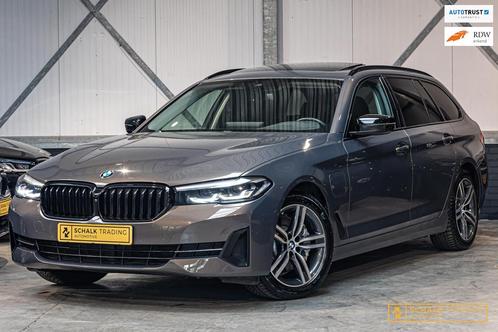 BMW 5-serie Touring 530e xDrive High Ex|Pano|360Cam|Trekhaak, Auto's, BMW, Bedrijf, Te koop, 5-Serie, 360° camera, 4x4, ABS, Achteruitrijcamera
