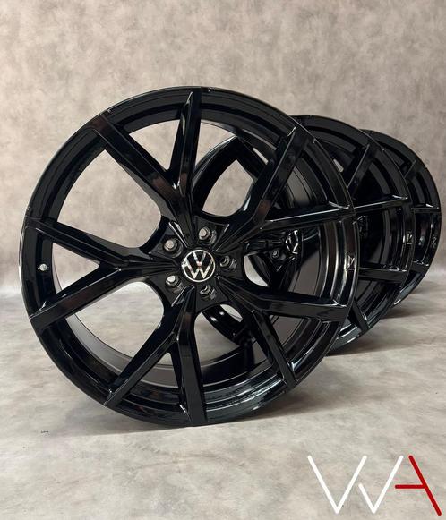 22'' Volkswagen Touareg 3 Estoril CR7 BLACK velgenset NIEUW, Auto-onderdelen, Banden en Velgen, Velg(en), Overige maten, Personenwagen