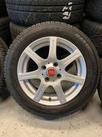 Nette Fiat 500 Panda Punto winterset lichtmetaal Semperit, Auto-onderdelen, Banden en Velgen, Ophalen, 14 inch, Gebruikt, Banden en Velgen