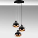 Opviq Yildo 6871 hanglamp bruin zwart roze NIEUW, Huis en Inrichting, Lampen | Hanglampen, Minder dan 50 cm, Nieuw, Metaal, Modern