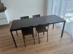 IKEA Uitschuifbare Eettafelset met 4 Stoelen, Huis en Inrichting, Tafels | Eettafels, Ophalen, Gebruikt, 100 tot 150 cm, 50 tot 100 cm