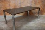ZGANieuw!! fraaie unieke design eetkamertafel van Harvink, Metaal, Harvink, Design, 200 cm of meer