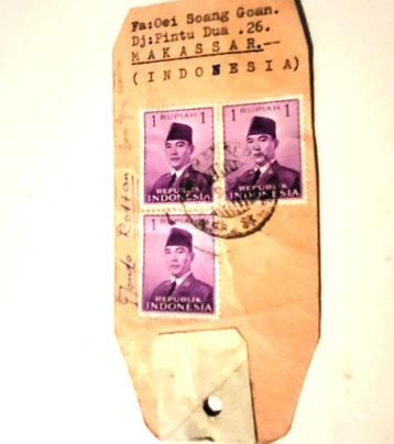 oude Postzegels Indonesië beschikbaar voor biedingen