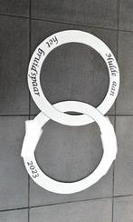 Decoratie bruiloft ringen, Hobby en Vrije tijd, Feestartikelen, Ophalen, Zo goed als nieuw, Versiering, Geboorte of Huwelijk