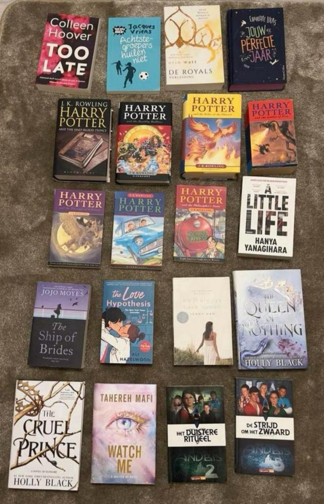 Boeken Engels/nederlands, Boeken, Partijen en Verzamelingen, Zo goed als nieuw, Populaire fictie, Ophalen