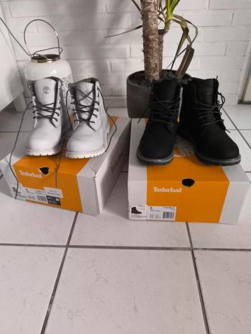 Timberland waterville boots zwart en lichtgrijs mt 39 nieuw beschikbaar voor biedingen
