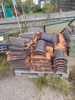 Dakpannen op Pallet - Partij, Doe-het-zelf en Verbouw, Dakpannen en Dakbedekking, Gebruikt, Steen of Klei, Ophalen of Verzenden