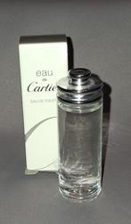 Volle parfum mini - Cartier eau de +  doosje, Ophalen of Verzenden, Zo goed als nieuw, Miniatuur, Gevuld
