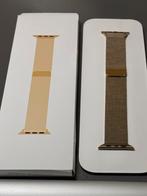 Apple watch 45mm Gold Milanese Loop, Apple.info, Bandje, Apple, Nieuw