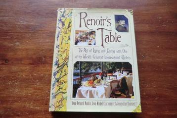 boek - Renoir's Table - Jean-Bernard Naudin beschikbaar voor biedingen