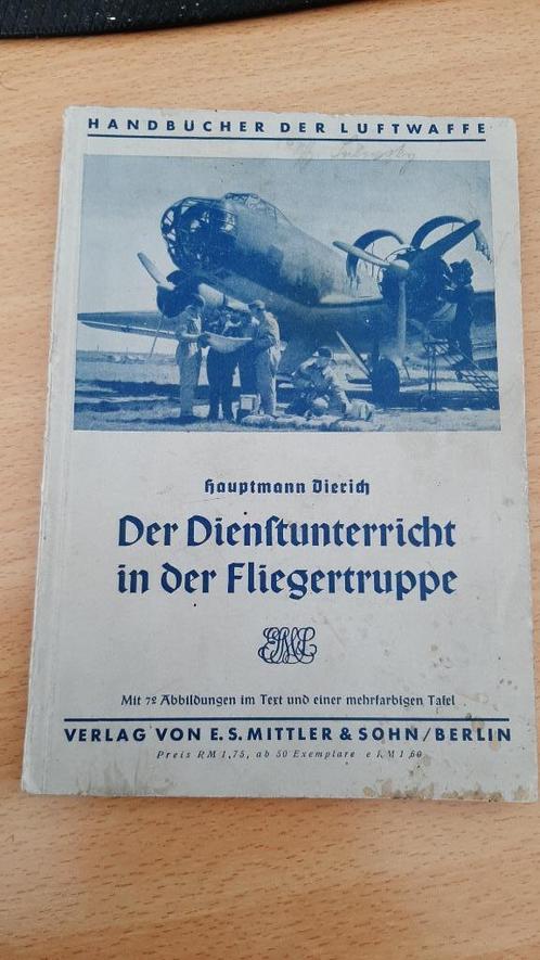 Dienstunterricht in der Fliegertruppe (Luftwaffe 1941), Verzamelen, Militaria | Tweede Wereldoorlog, Luchtmacht, Boek of Tijdschrift