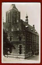 Hasselt - Gemeentehuis (fiets tegen de gevel) 1947 (p.Hassel, Verzamelen, Ansichtkaarten | Nederland, Ophalen of Verzenden, 1940 tot 1960