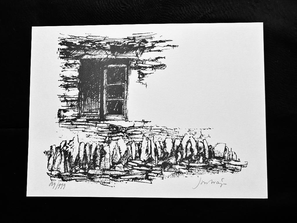 Zeefdruk Joost van Ingen, Verzenden